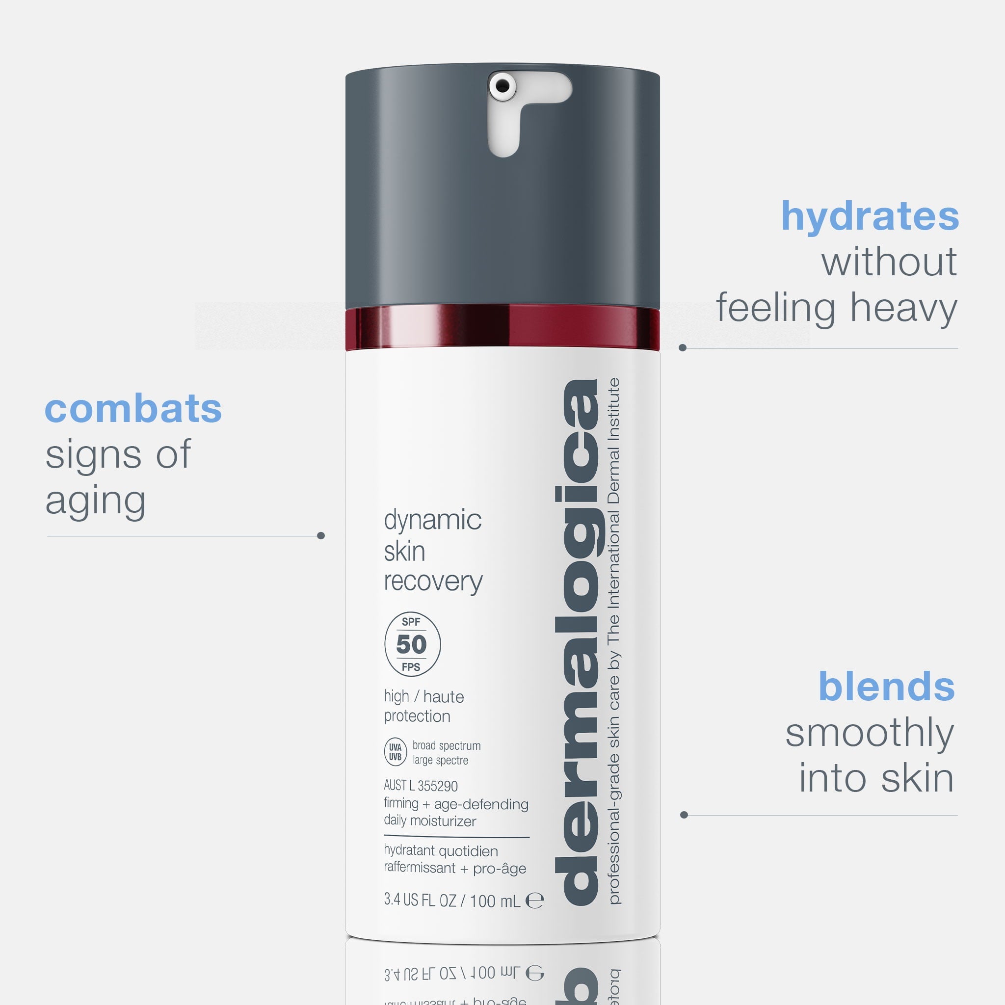 dynamic skin recovery spf50 moisturizer